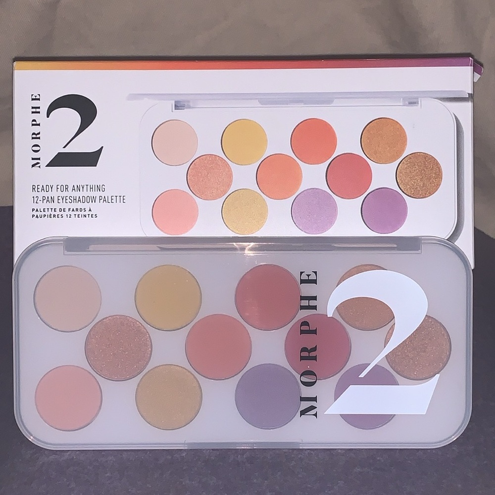 Morphe 2 NIB Ready For Anything 12-Pan Eyeshadow Palette